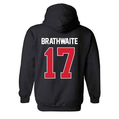 Houston - NCAA Football : Christian Brathwaite - Classic Shersey Hooded Sweatshirt-1