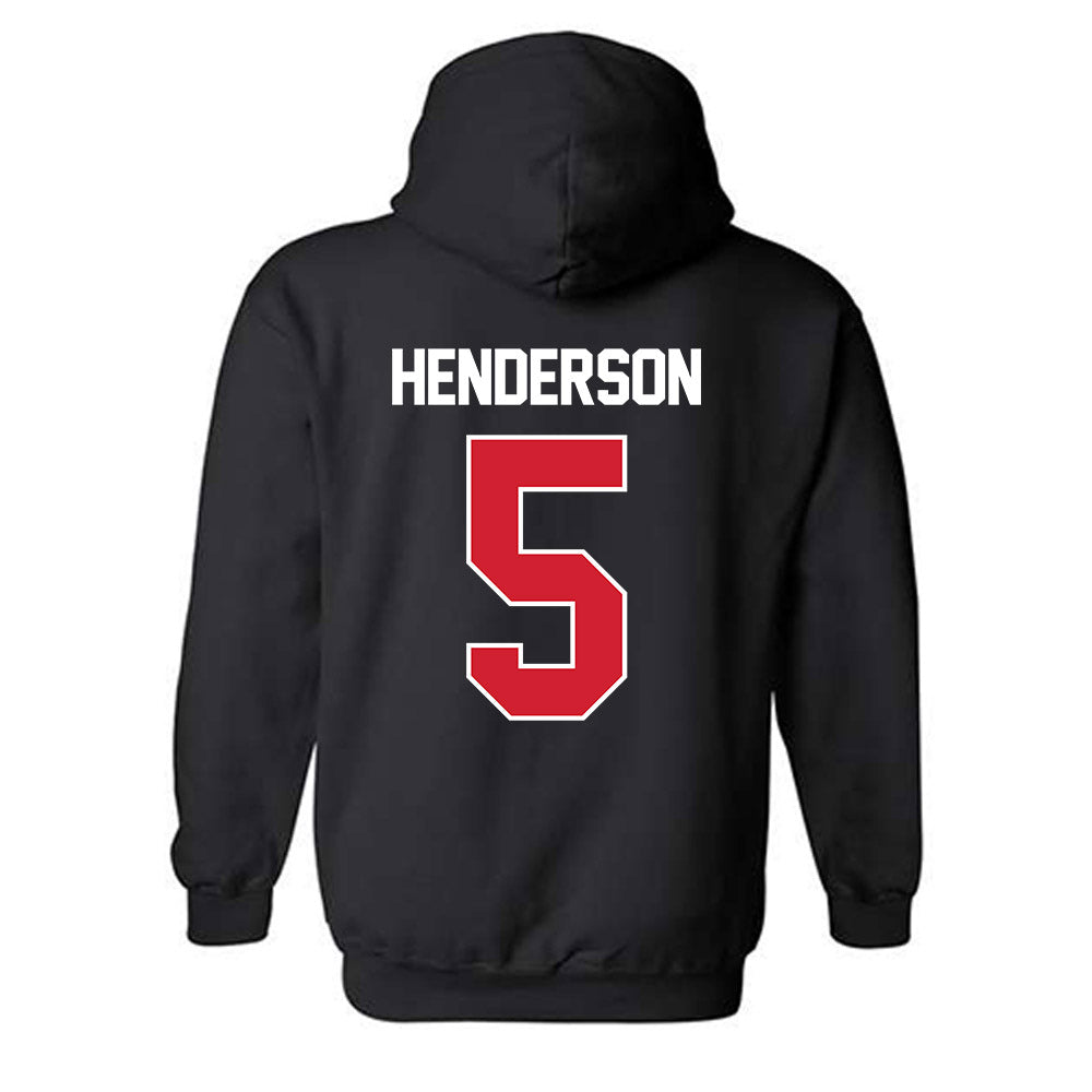 Houston - NCAA Football : Keisean Henderson - Classic Shersey Hooded Sweatshirt-1