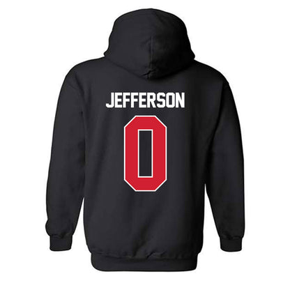 Houston - NCAA Men's Basketball : Kordelius Jefferson - Classic Shersey Hooded Sweatshirt-1