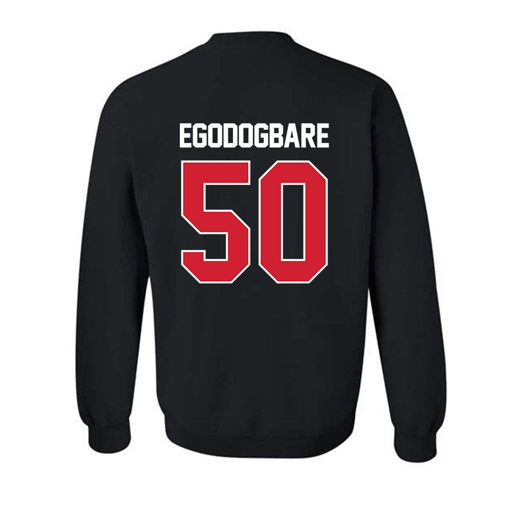 Houston - NCAA Football : Ejiro Egodogbare - Classic Shersey Crewneck Sweatshirt-1