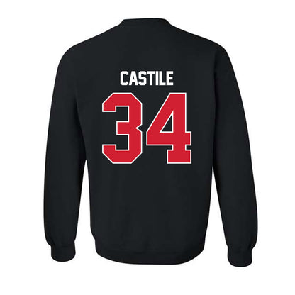 Houston - NCAA Football : Bryson Castile - Classic Shersey Crewneck Sweatshirt-1