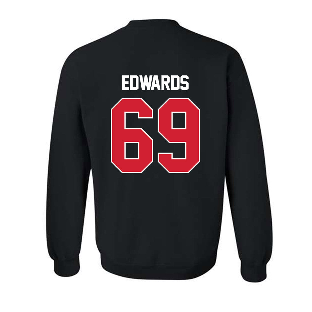 Houston - NCAA Football : Weston Edwards - Classic Shersey Crewneck Sweatshirt-1