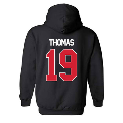 Houston - NCAA Football : Kaleb Thomas - Classic Shersey Hooded Sweatshirt-1