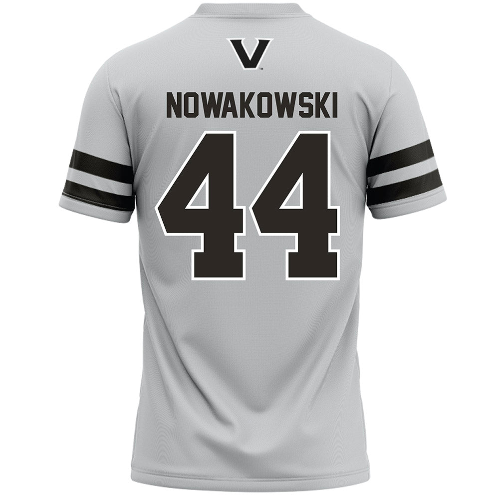  - NCAA Women's Lacrosse : Alexi Nowakowski - Grey Lacrosse Jersey -1