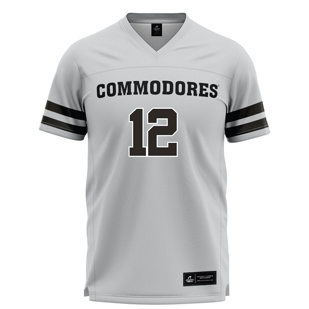 Vanderbilt - NCAA Women's Lacrosse : Amiyah Turner - Grey Lacrosse Jersey -0