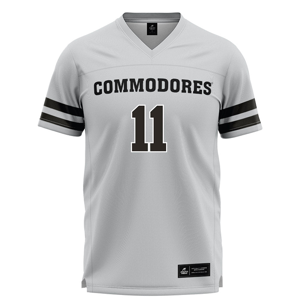 Vanderbilt - NCAA Women's Lacrosse : Cora Betten - Grey Lacrosse Jersey -0