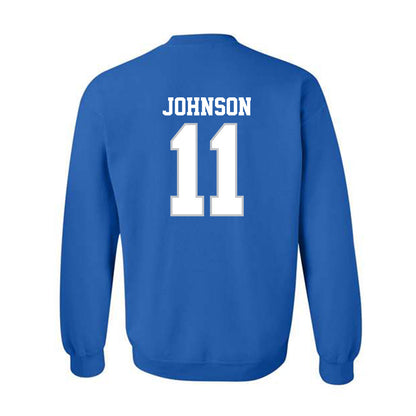 MTSU - NCAA Football : James Johnson - Generic Shersey Crewneck Sweatshirt-1