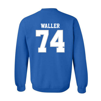MTSU - NCAA Football : Jonathan Waller - Generic Shersey Crewneck Sweatshirt-1
