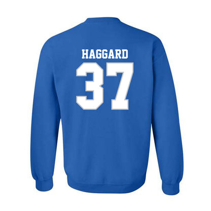 MTSU - NCAA Football : Justis Haggard - Generic Shersey Crewneck Sweatshirt-1