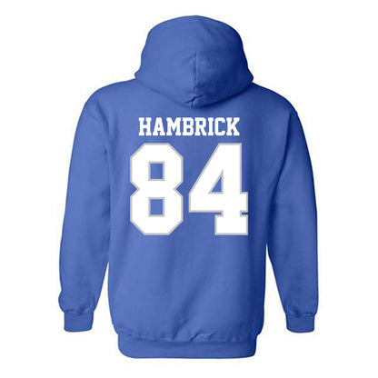 MTSU - NCAA Football : Jadin Hambrick - Generic Shersey Hooded Sweatshirt-1