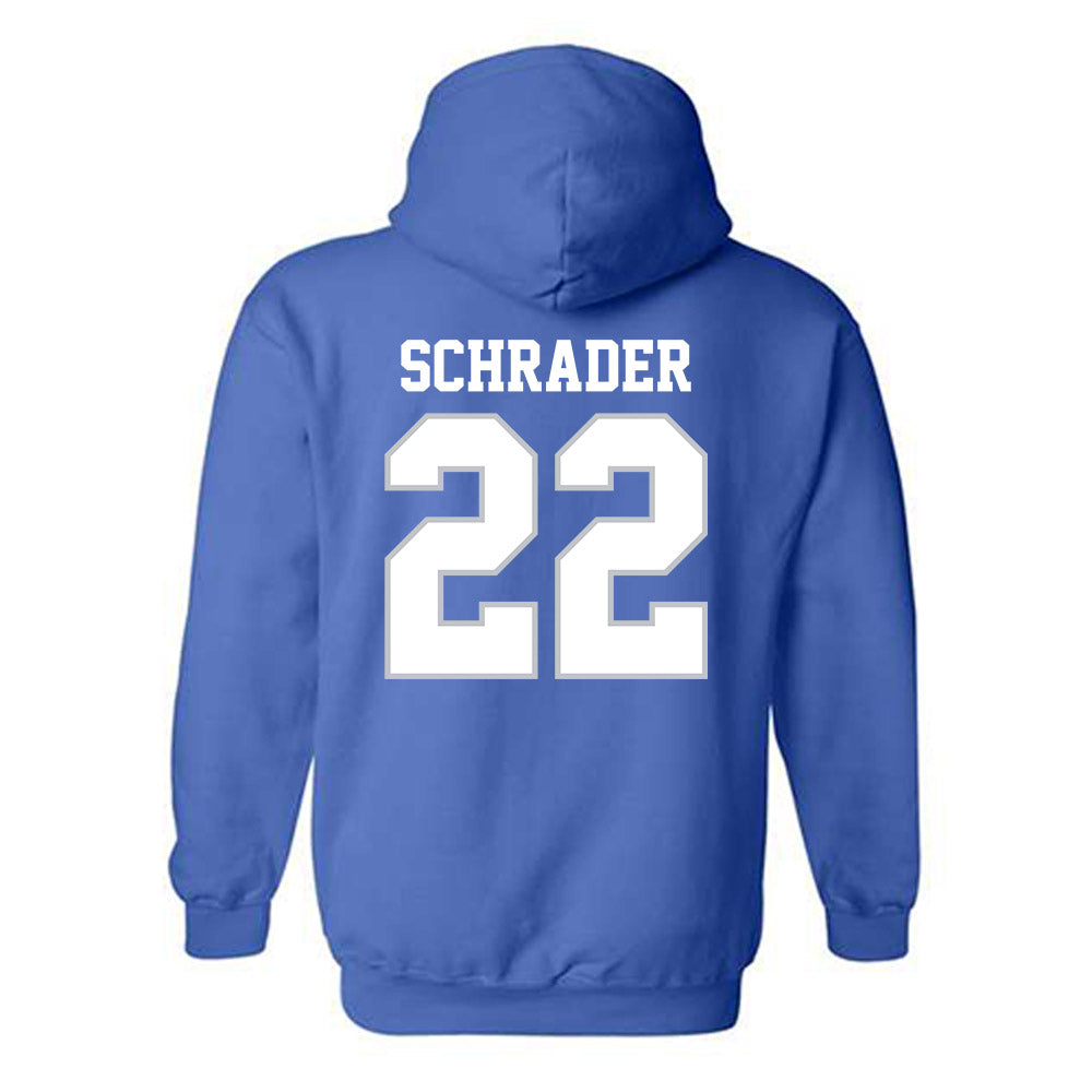 MTSU - NCAA Women's Volleyball : Aowyn Schrader - Generic Shersey Hooded Sweatshirt-1