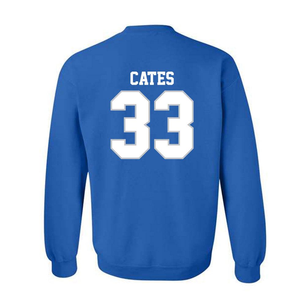 MTSU - NCAA Baseball : Cole Cates - Generic Shersey Crewneck Sweatshirt-1