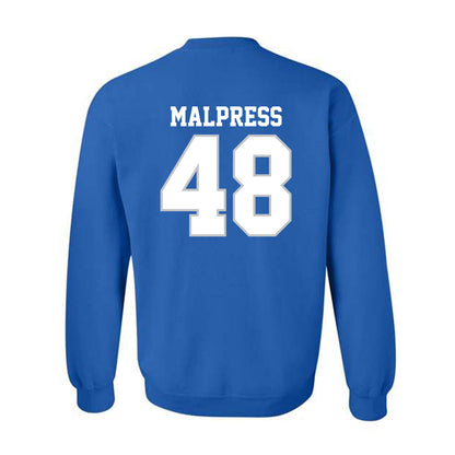 MTSU - NCAA Football : Darnell Malpress - Generic Shersey Crewneck Sweatshirt-1