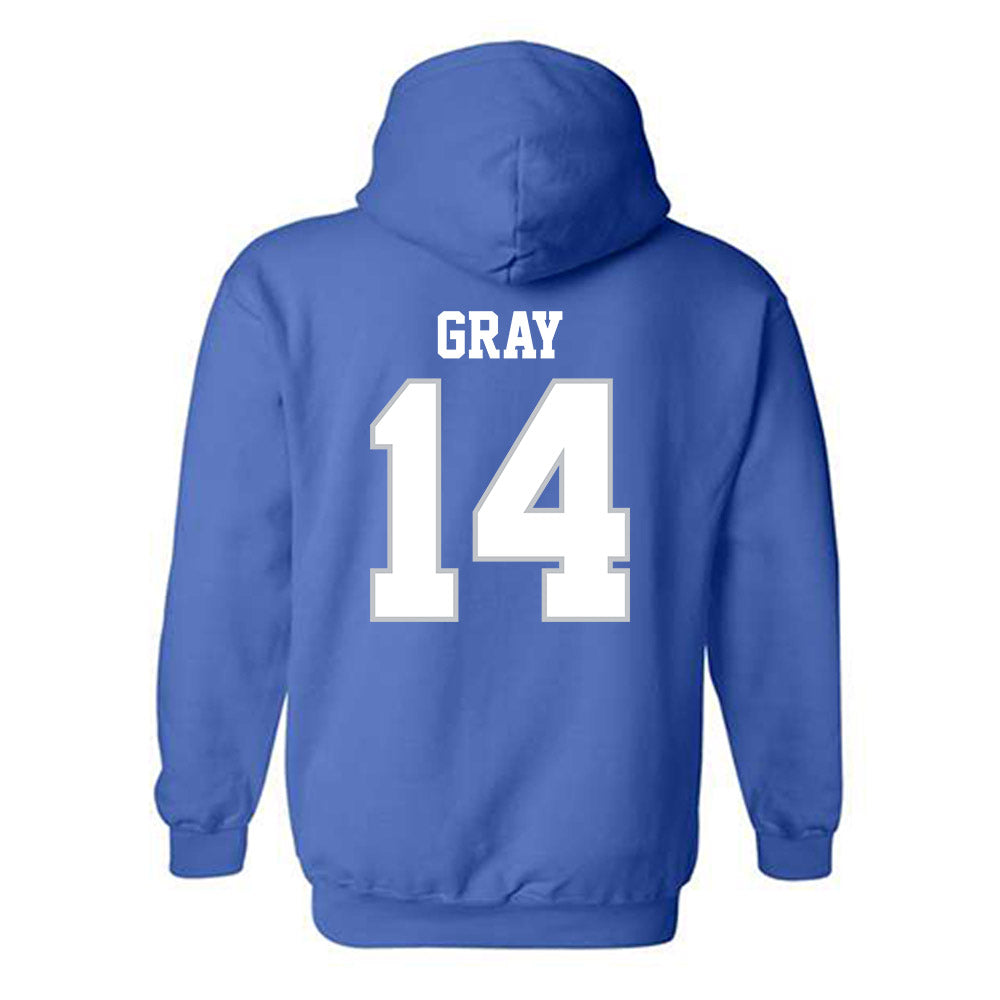 MTSU - NCAA Women's Soccer : Jess Gray - Generic Shersey Hooded Sweatshirt