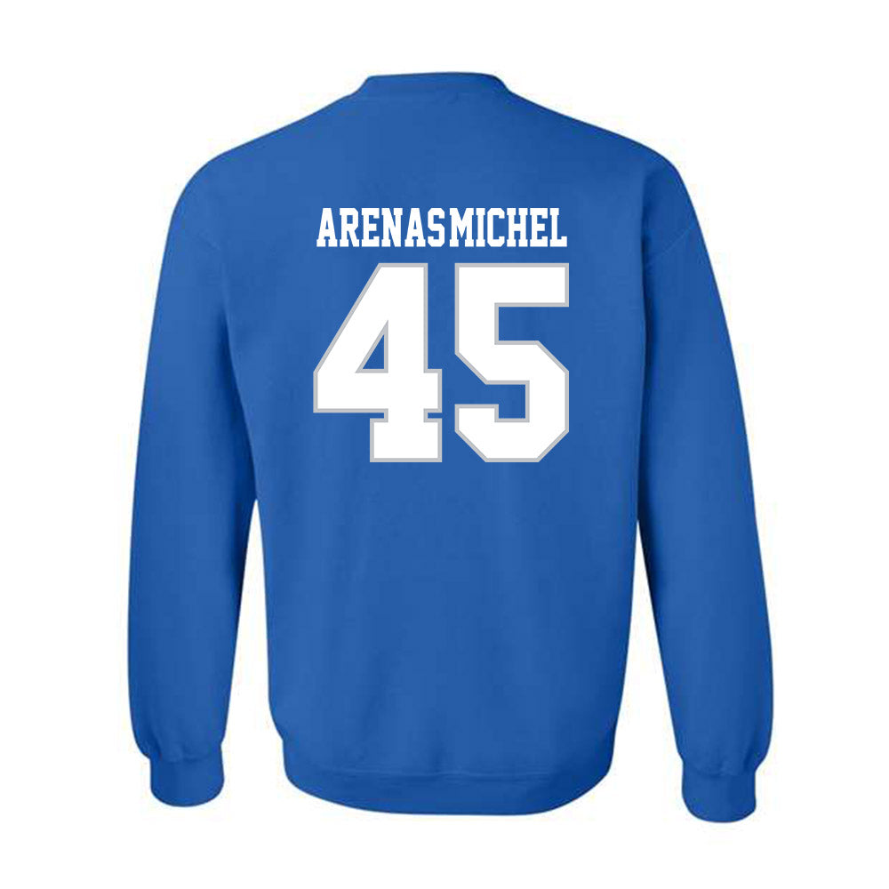 MTSU - NCAA Football : Jayden Arenas-Michel - Generic Shersey Crewneck Sweatshirt-1