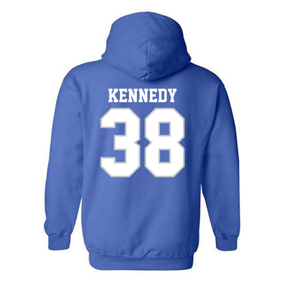 MTSU - NCAA Football : Locke Kennedy - Generic Shersey Hooded Sweatshirt-1
