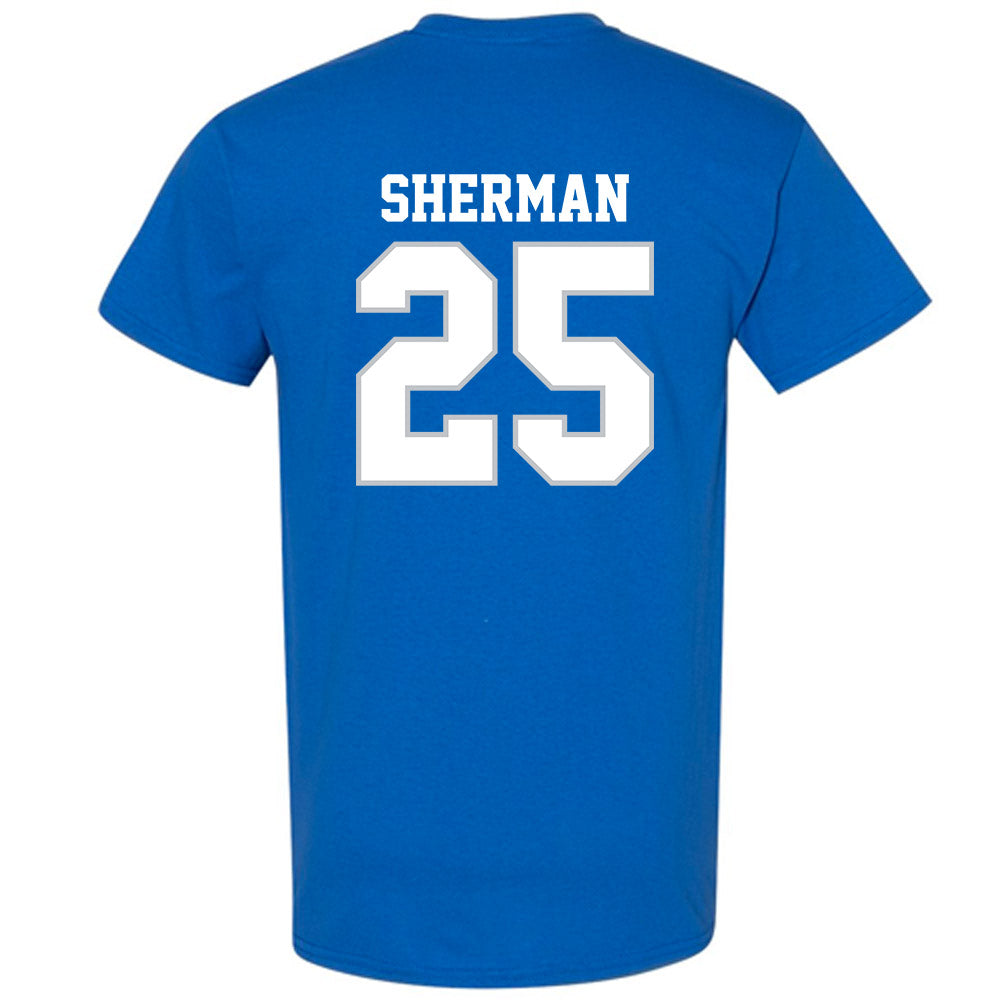 MTSU - NCAA Football : Ethan Sherman - Generic Shersey T-Shirt-1