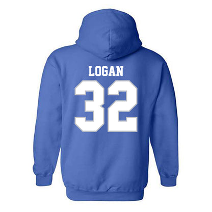 MTSU - NCAA Football : Ashton Logan - Generic Shersey Hooded Sweatshirt-1
