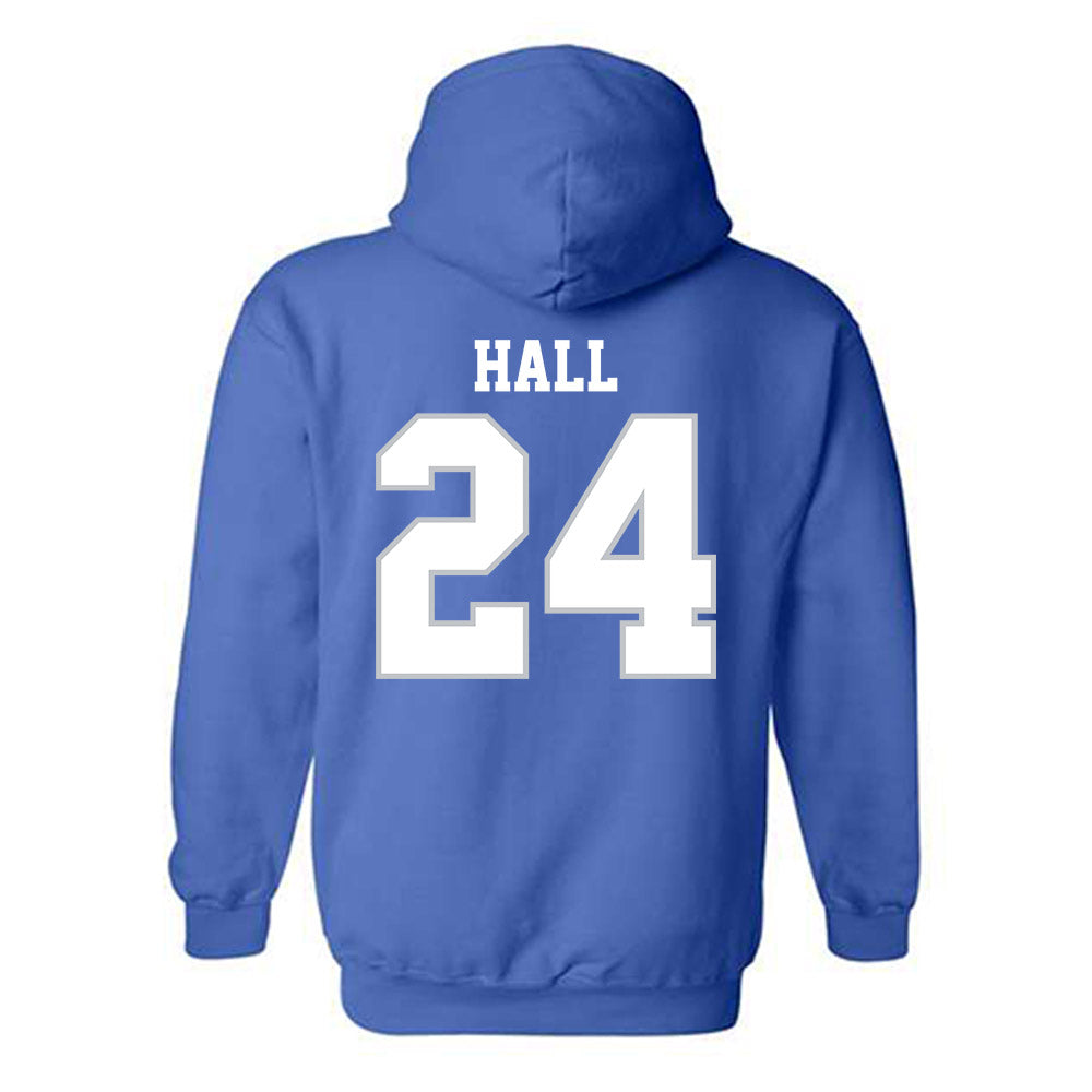 MTSU - NCAA Football : Camari Hall - Generic Shersey Hooded Sweatshirt-1