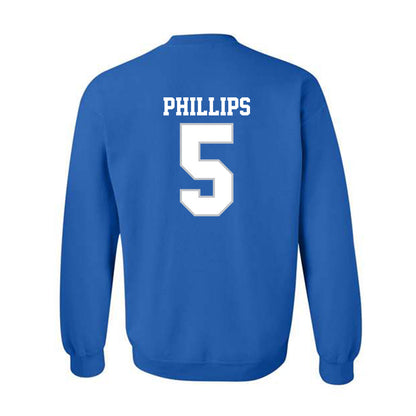 MTSU - NCAA Women's Soccer : Hailey Phillips - Generic Shersey Crewneck Sweatshirt-1