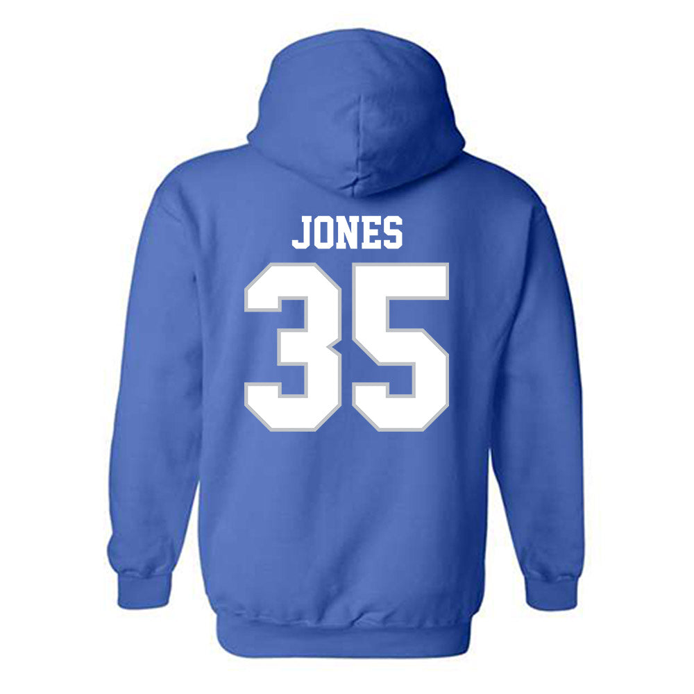 MTSU - NCAA Football : Ashton Jones - Generic Shersey Hooded Sweatshirt-1