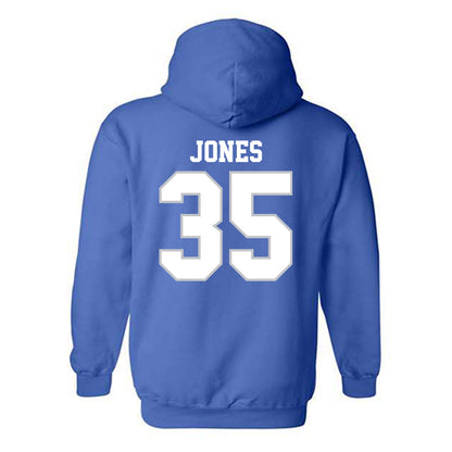 MTSU - NCAA Football : Ashton Jones - Generic Shersey Hooded Sweatshirt-1