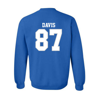 MTSU - NCAA Football : Chase Davis - Generic Shersey Crewneck Sweatshirt-1