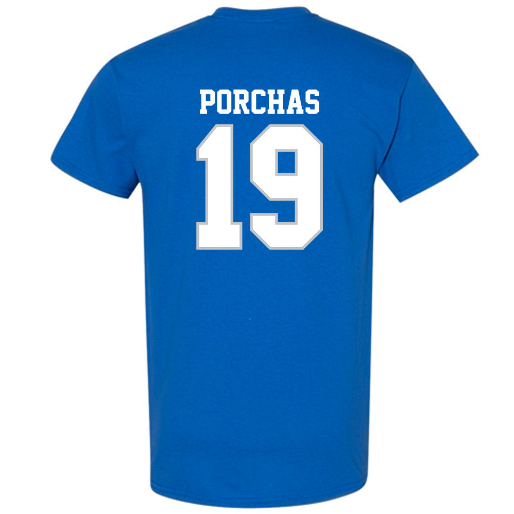 MTSU - NCAA Baseball : Matthew Porchas - Generic Shersey T-Shirt-1