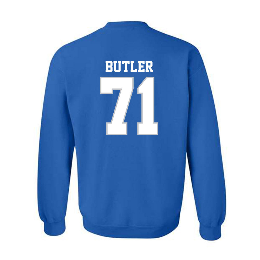 MTSU - NCAA Football : Quentin Butler - Generic Shersey Crewneck Sweatshirt-1