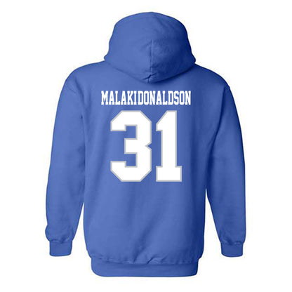 MTSU - NCAA Football : Mathias Malaki-Donaldson - Generic Shersey Hooded Sweatshirt-1