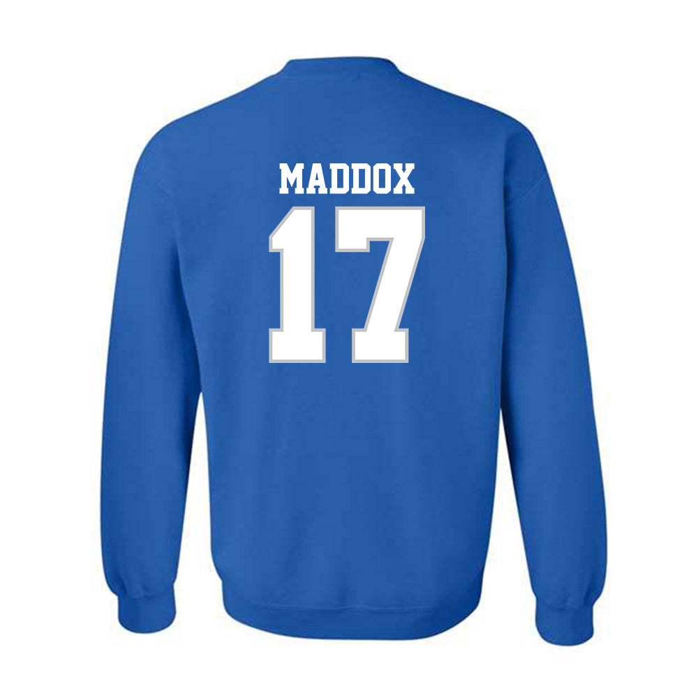 MTSU - NCAA Football : Bryson Maddox - Generic Shersey Crewneck Sweatshirt-1