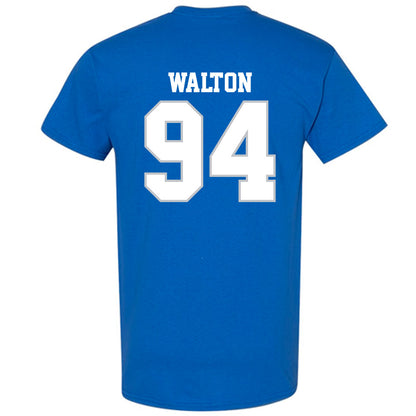 MTSU - NCAA Football : Jack Walton - Generic Shersey T-Shirt-1
