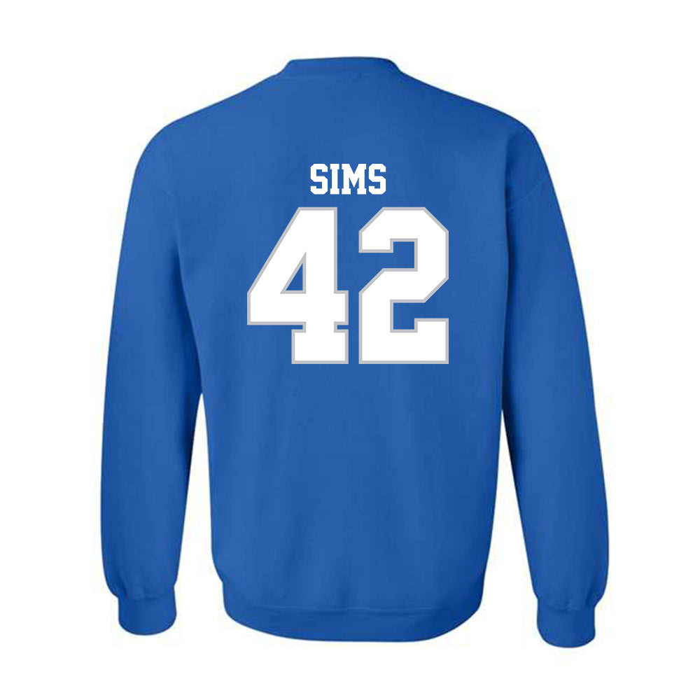 MTSU - NCAA Football : Lagarrius Sims - Generic Shersey Crewneck Sweatshirt-1
