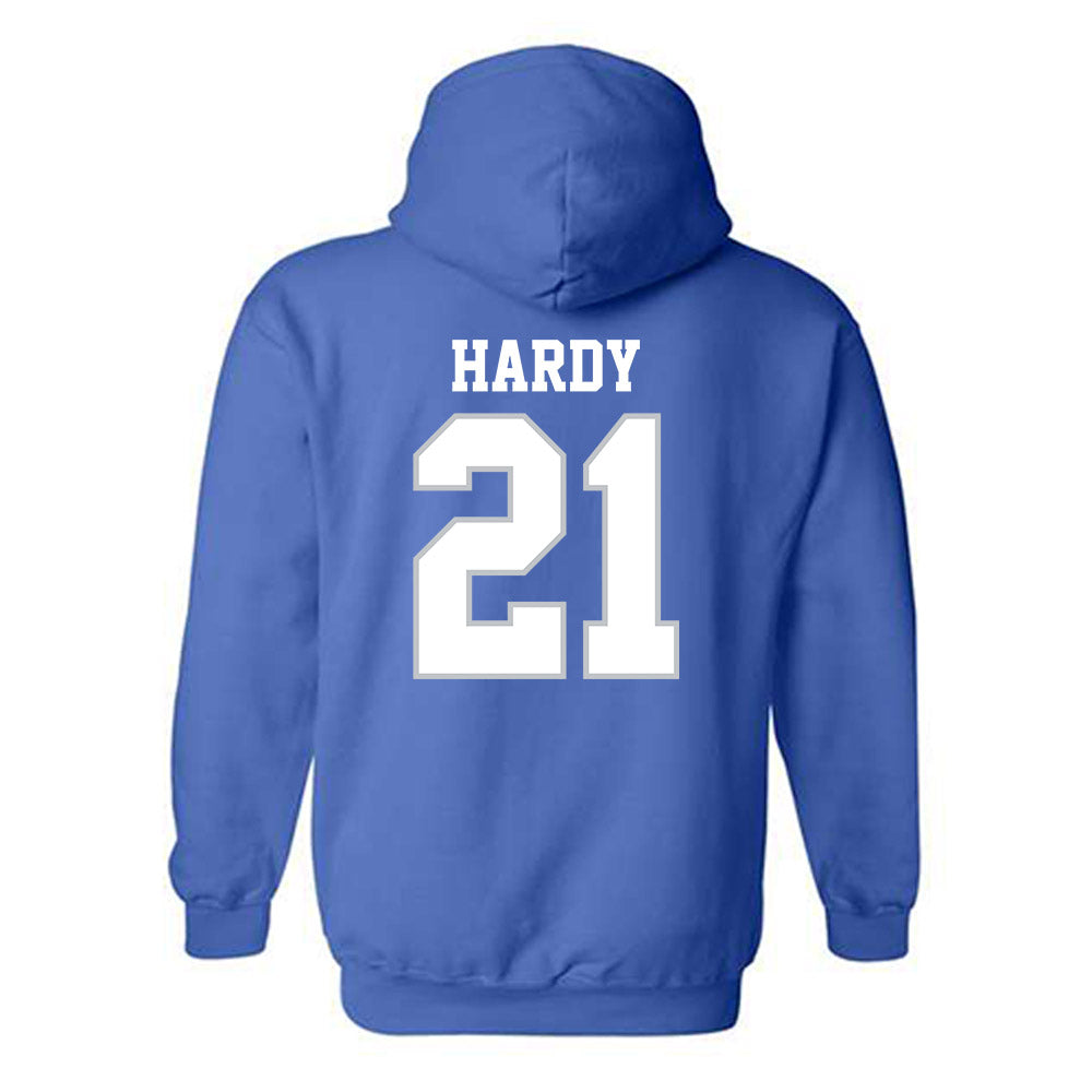 MTSU - NCAA Football : Jason Hardy - Generic Shersey Hooded Sweatshirt-1