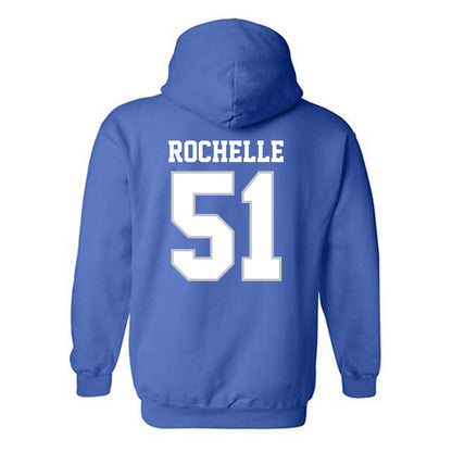 MTSU - NCAA Football : Shane Rochelle - Generic Shersey Hooded Sweatshirt-1