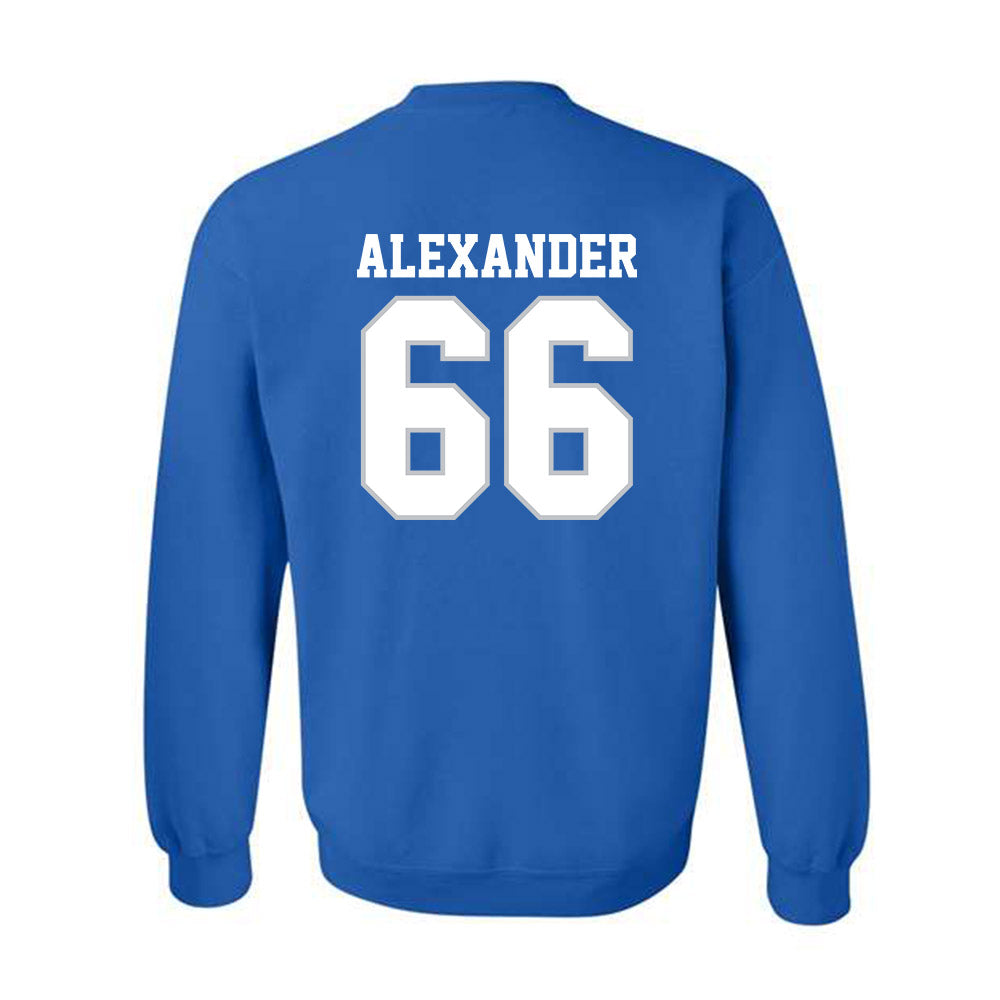 MTSU - NCAA Football : Aaren Alexander - Generic Shersey Crewneck Sweatshirt-1