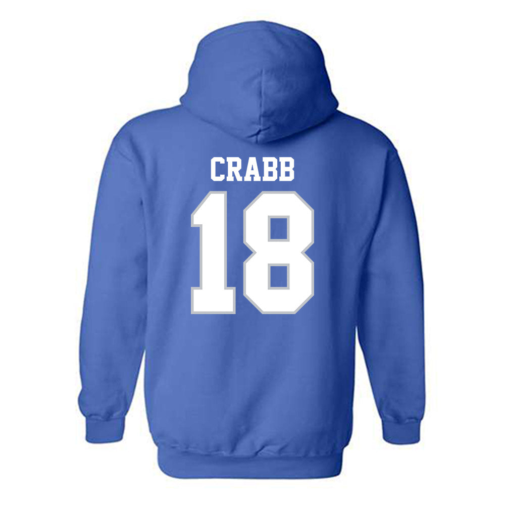 MTSU - NCAA Women's Soccer : Hailey Crabb - Generic Shersey Hooded Sweatshirt-1