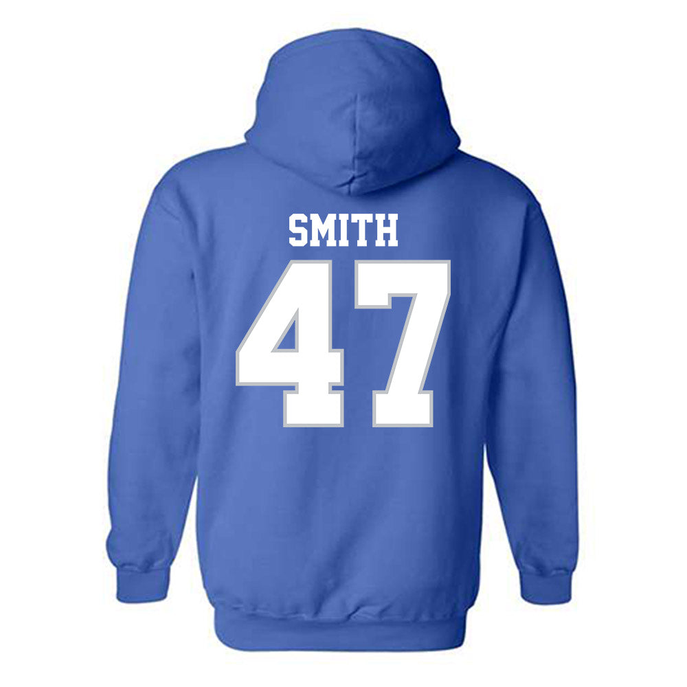 MTSU - NCAA Football : Chayce Smith - Generic Shersey Hooded Sweatshirt-1
