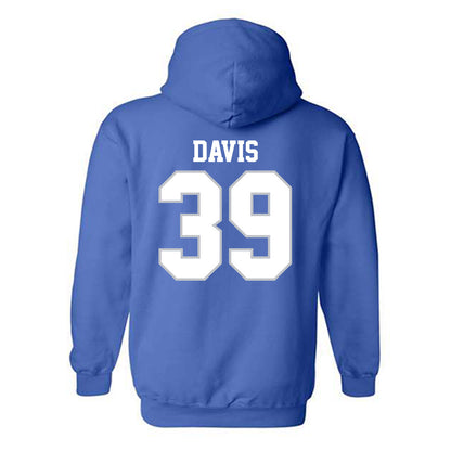 MTSU - NCAA Football : Chase Davis - Generic Shersey Hooded Sweatshirt-1