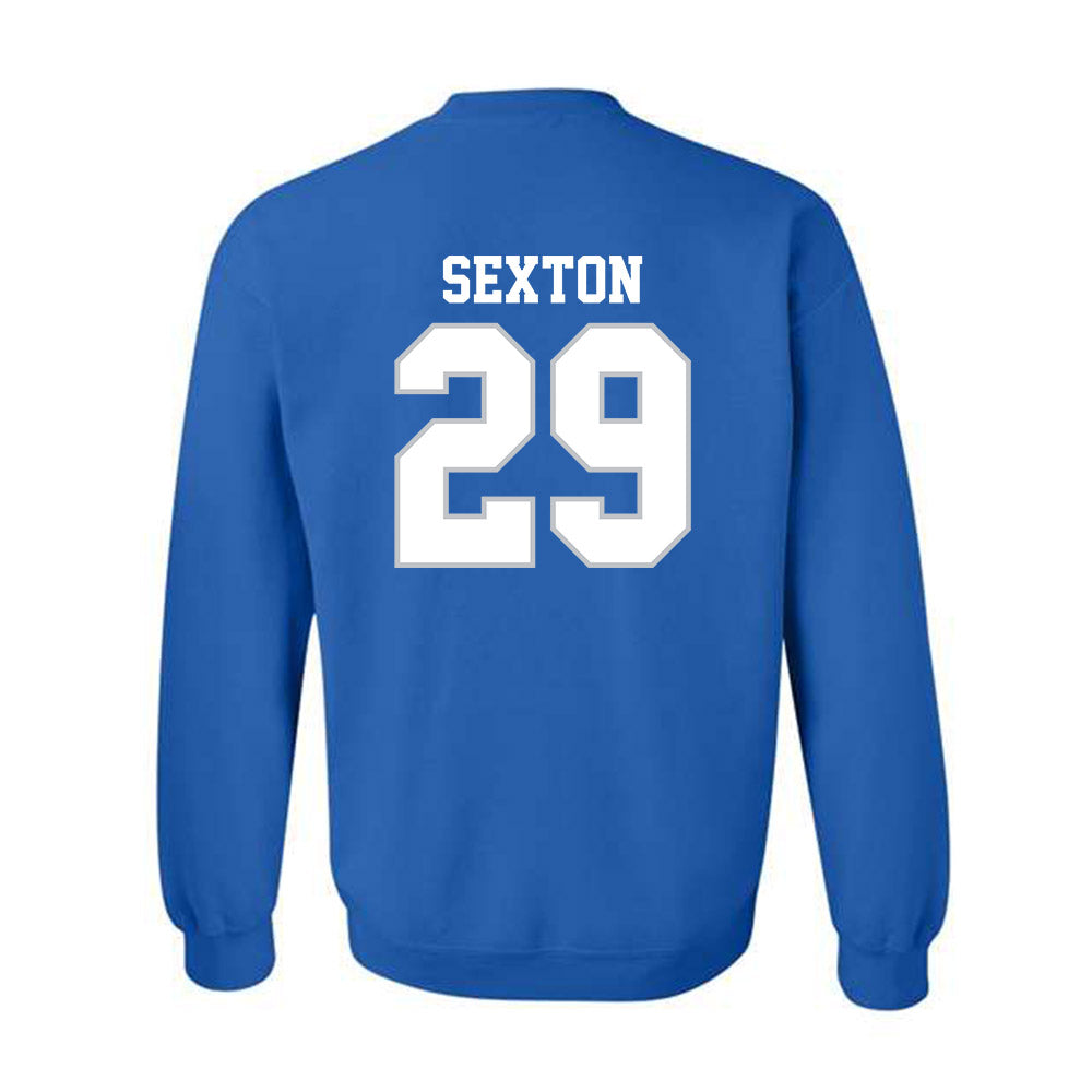 MTSU - NCAA Baseball : Landon Sexton - Generic Shersey Crewneck Sweatshirt-1