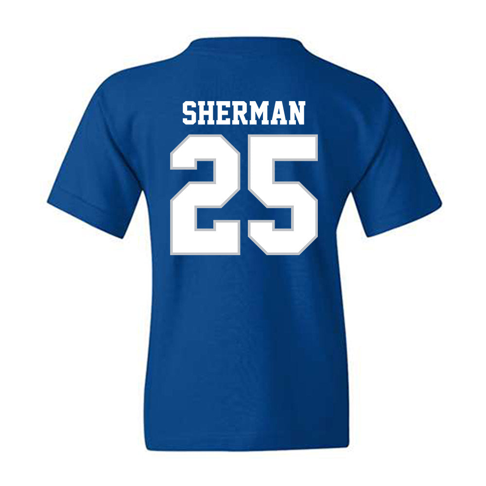 MTSU - NCAA Football : Ethan Sherman - Generic Shersey Youth T-Shirt-1