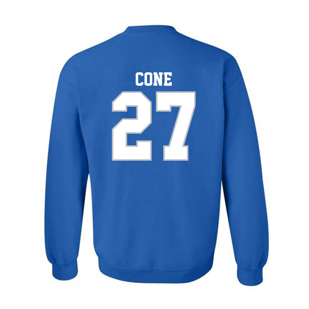 MTSU - NCAA Baseball : Josh Cone - Generic Shersey Crewneck Sweatshirt-1