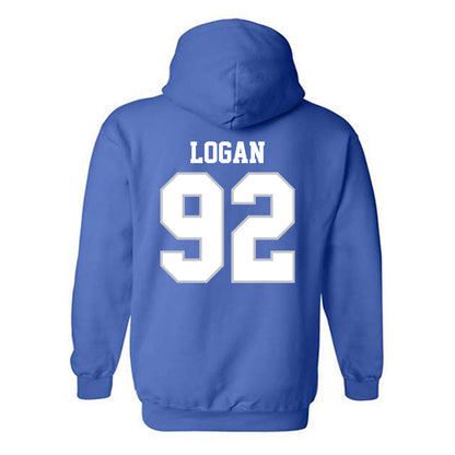 MTSU - NCAA Football : Ashton Logan - Generic Shersey Hooded Sweatshirt-1