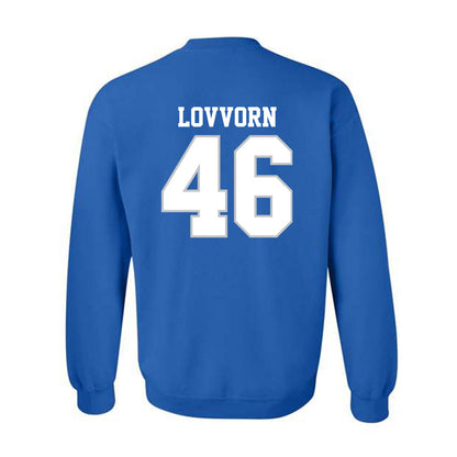 MTSU - NCAA Football : Sawyer Lovvorn - Generic Shersey Crewneck Sweatshirt-1