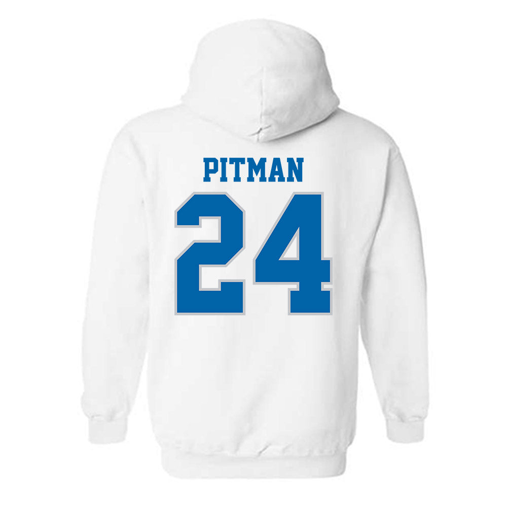 MTSU - NCAA Women's Soccer : Payton Pitman - Sports Shersey Hooded Sweatshirt-1