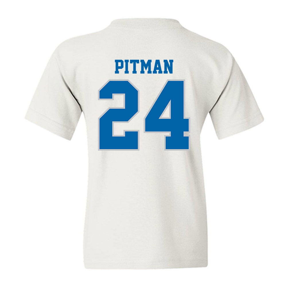 MTSU - NCAA Women's Soccer : Payton Pitman - Sports Shersey Youth T-Shirt-1