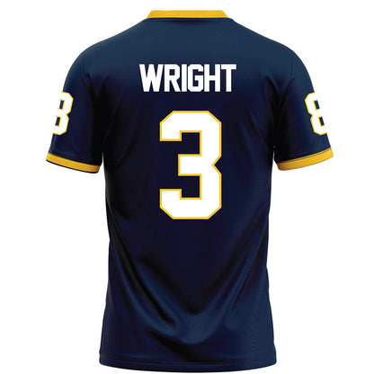 Murray State - NCAA Football : baxter wright - Blue Football Jersey-1