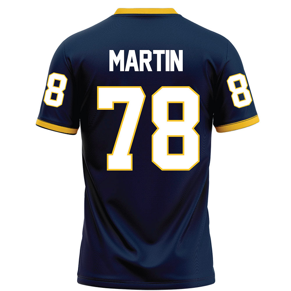 Murray State - NCAA Football : Micah Martin - Blue Football Jersey-1