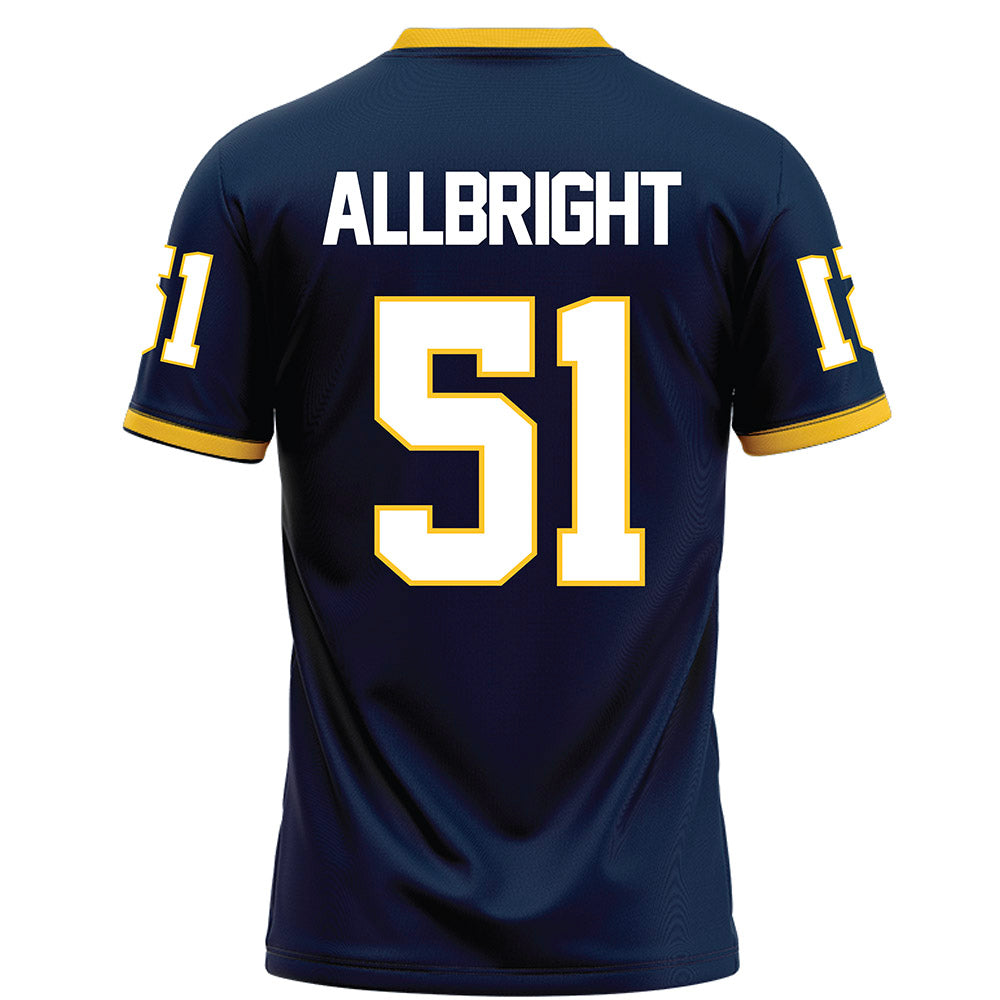 Murray State - NCAA Football : Caden Allbright - Blue Football Jersey-1