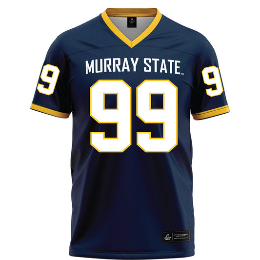 Murray State - NCAA Football : Demetrius Carman - Blue Football Jersey-0